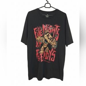 Five Nights At Freddy  Freddy Fazbear Graphic Tshirt Size XL